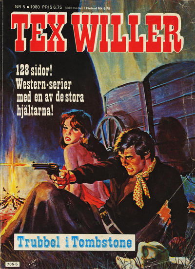 Cover for Tex Willer (Semic, 1977 series) #5/1980