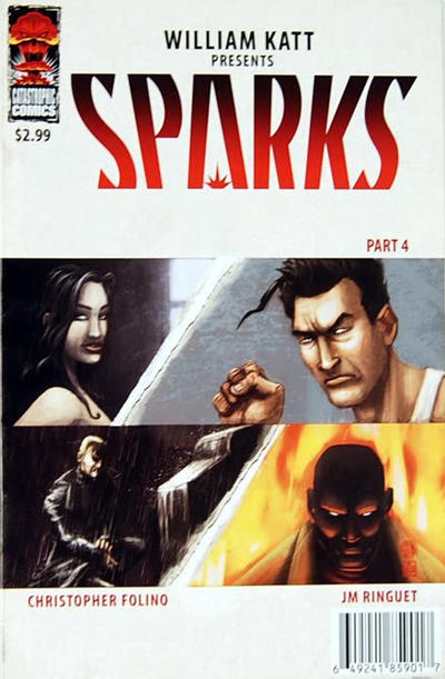 Cover for Sparks (Arcana, 2008 series) #4