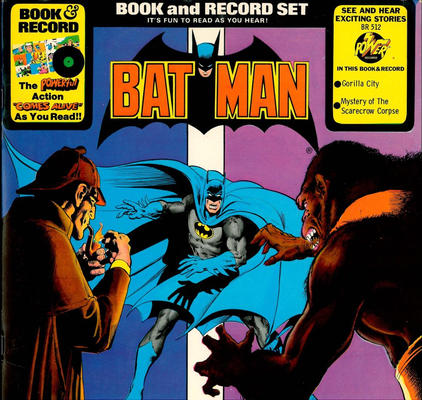 Cover for Batman [Book and Record Set] (Peter Pan, 1976 series) #BR 512