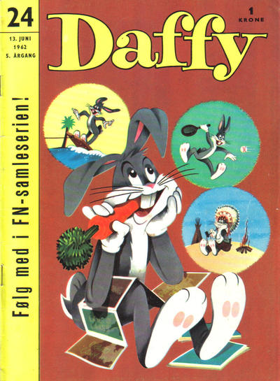 Cover for Daffy (Allers Forlag, 1959 series) #24/1962