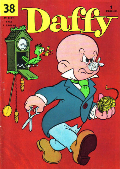 Cover for Daffy (Allers Forlag, 1959 series) #38/1962