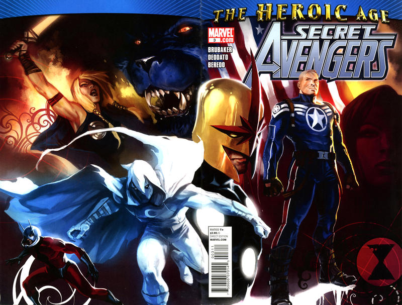 Cover for Secret Avengers (Marvel, 2010 series) #3