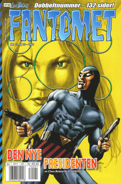 Cover for Fantomet (Hjemmet / Egmont, 1998 series) #21-22/2007