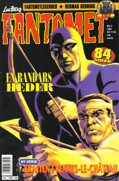 Cover for Fantomet (Semic, 1976 series) #9/1996