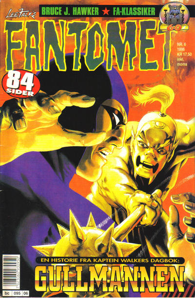Cover for Fantomet (Semic, 1976 series) #6/1996