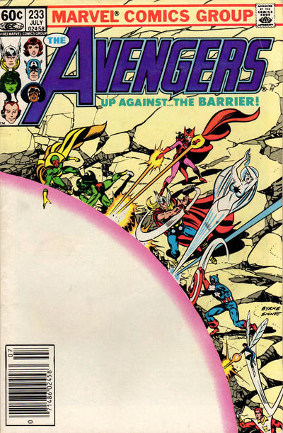Cover for The Avengers (Marvel, 1963 series) #233 [Newsstand]