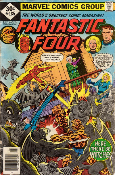 Cover for Fantastic Four (Marvel, 1961 series) #185 [Whitman]