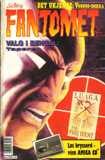 Cover for Fantomet (Semic, 1976 series) #10/1994