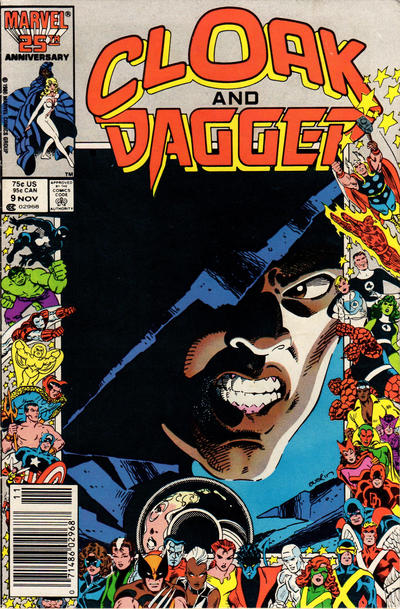 Cover for Cloak and Dagger (Marvel, 1985 series) #9 [Newsstand]