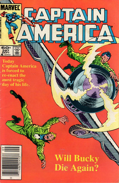 Cover for Captain America (Marvel, 1968 series) #297 [Newsstand]