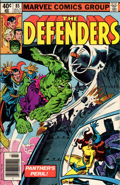 Cover for The Defenders (Marvel, 1972 series) #85 [Newsstand]