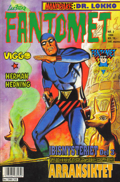 Cover for Fantomet (Semic, 1976 series) #2/1994