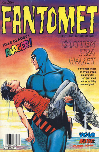 Cover for Fantomet (Semic, 1976 series) #11/1991