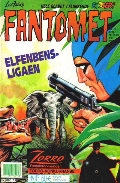 Cover for Fantomet (Semic, 1976 series) #19/1991