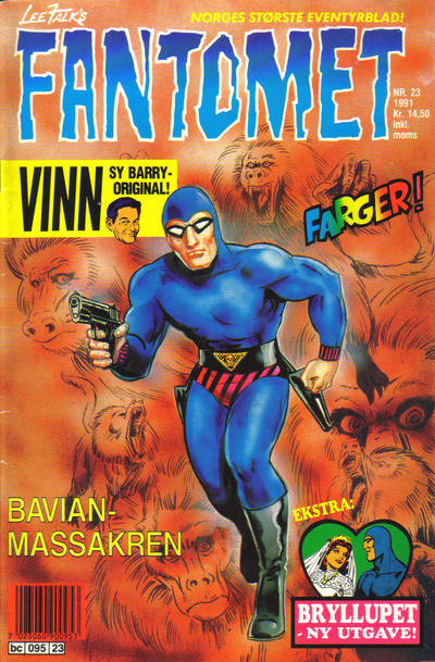 Cover for Fantomet (Semic, 1976 series) #23/1991