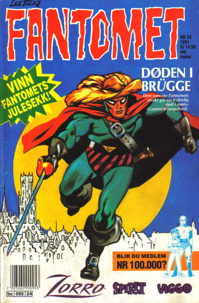 Cover for Fantomet (Semic, 1976 series) #24/1991