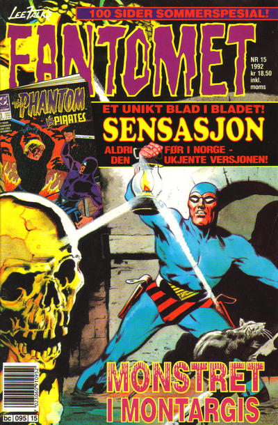 Cover for Fantomet (Semic, 1976 series) #15/1992