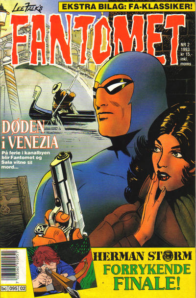 Cover for Fantomet (Semic, 1976 series) #2/1993
