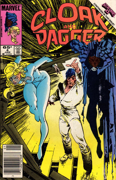 Cover for Cloak and Dagger (Marvel, 1985 series) #4 [Newsstand]