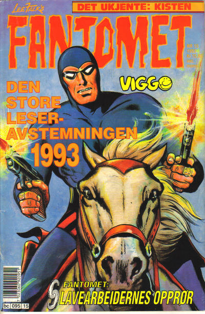 Cover for Fantomet (Semic, 1976 series) #15/1993