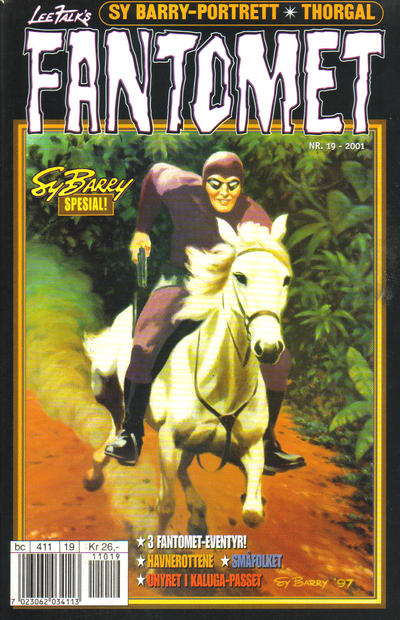Cover for Fantomet (Hjemmet / Egmont, 1998 series) #19/2001