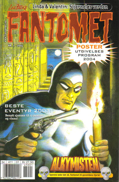 Cover for Fantomet (Hjemmet / Egmont, 1998 series) #1/2004