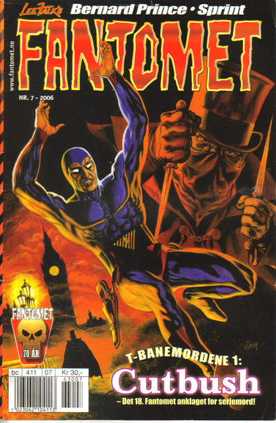Cover for Fantomet (Hjemmet / Egmont, 1998 series) #7/2006