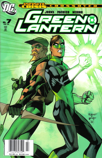 Cover for Green Lantern (DC, 2005 series) #7 [Newsstand]