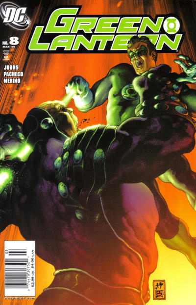 Cover for Green Lantern (DC, 2005 series) #8 [Newsstand]