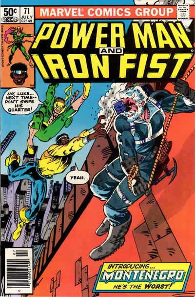 Cover for Power Man and Iron Fist (Marvel, 1981 series) #71 [Newsstand]