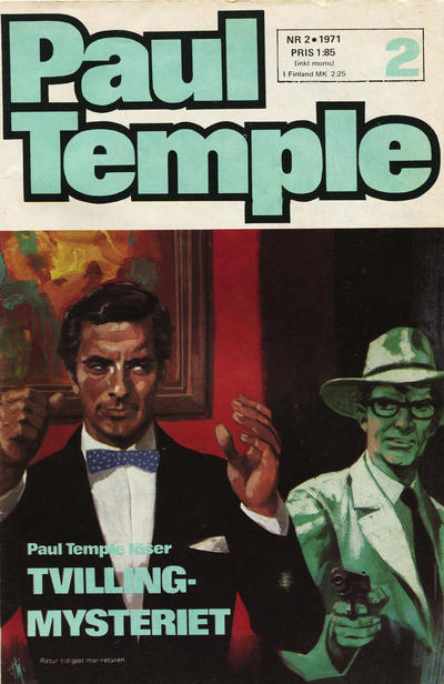 Cover for Paul Temple (Semic, 1970 series) #2/1971