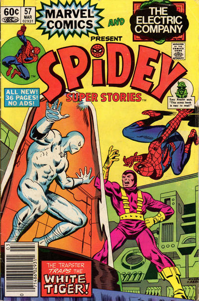 Cover for Spidey Super Stories (Marvel, 1974 series) #57 [Newsstand]