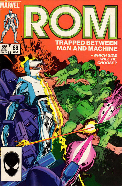 Cover for Rom (Marvel, 1979 series) #68 [Direct]