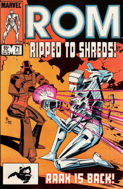 Cover for Rom (Marvel, 1979 series) #71 [Direct]