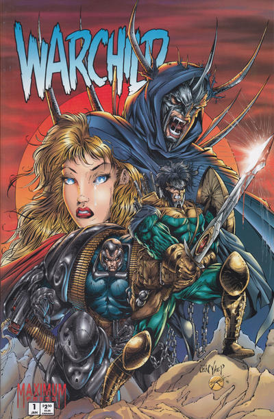 Cover for Warchild (Maximum Press, 1995 series) #1 [Chap Yaep cover]