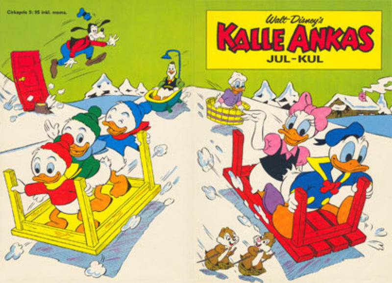 Cover for Kalle Ankas julkul (Hemmets Journal, 1963 series) #1974