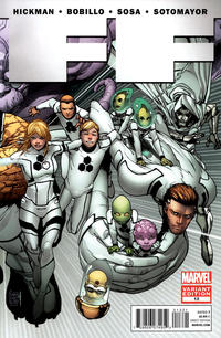 Cover Thumbnail for FF (Marvel, 2011 series) #13 [Connecting Cover]
