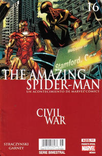 Cover for The Amazing Spider-Man, el Asombroso Hombre Araña (Editorial Televisa, 2005 series) #16