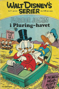 Cover Thumbnail for Walt Disney's serier (Hemmets Journal, 1962 series) #7/1971