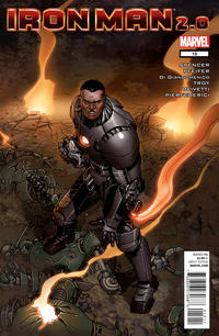 Cover for Iron Man 2.0 (Marvel, 2011 series) #12