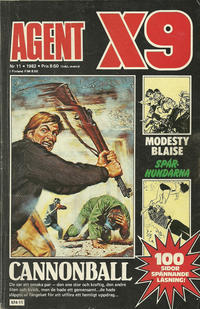 Cover Thumbnail for Agent X9 (Semic, 1971 series) #11/1982