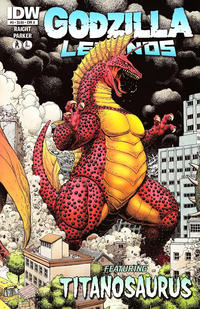 Cover for Godzilla Legends (IDW, 2011 series) #3 [Cover A]