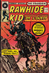 Cover Thumbnail for Rawhide Kid (Editions Héritage, 1970 series) #53