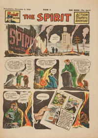 Cover for The Spirit (Register and Tribune Syndicate, 1940 series) #11/6/1949