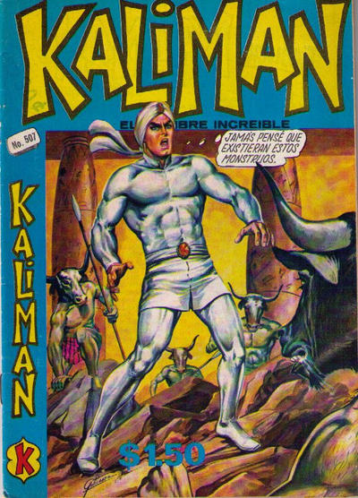 Cover for Kalimán El Hombre Increíble (Promotora K, 1965 series) #507