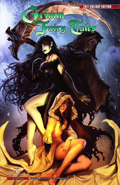 Cover for Grimm Fairy Tales Holiday Edition (Zenescope Entertainment, 2009 series) #3 [Cover B - Stjepan Sejic]