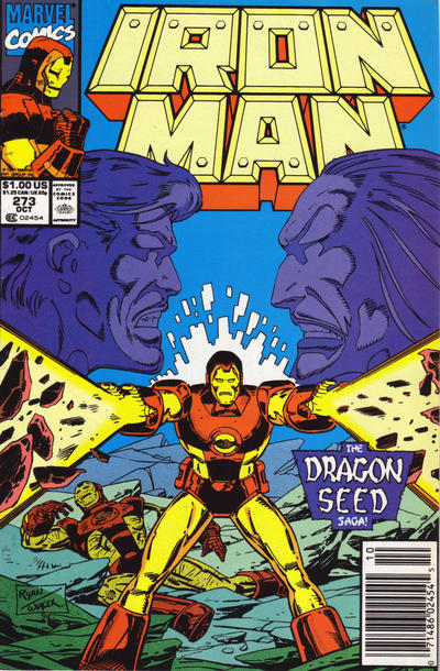 Cover for Iron Man (Marvel, 1968 series) #273 [Newsstand]