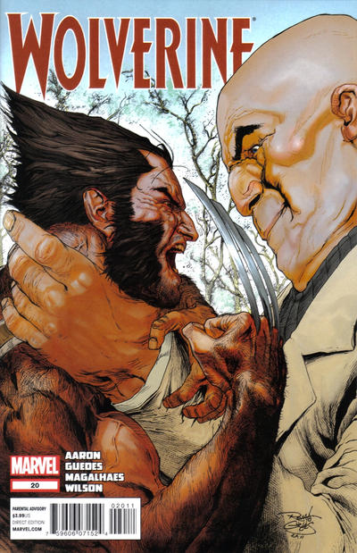 Cover for Wolverine (Marvel, 2010 series) #20 [Direct Edition]