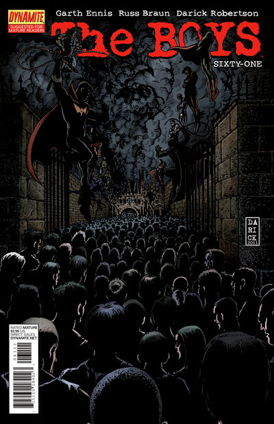 Cover for The Boys (Dynamite Entertainment, 2007 series) #61