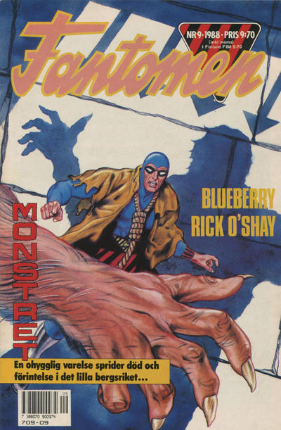 Cover for Fantomen (Semic, 1958 series) #9/1988